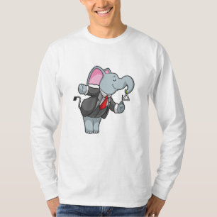 Elephant at Music with Triangle T-Shirt