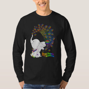 Elephant Autism Awareness Treat People With Kindne T-Shirt
