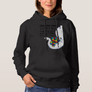 Elephant Autism Mum And She Loved Herself Boys Aut Hoodie