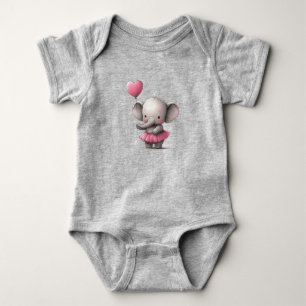 Elephant Baby Bodysuit