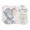 Elephant baby shower baby girl shower invitations