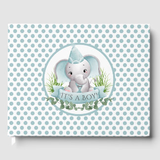 Elephant Baby Shower Guest Book