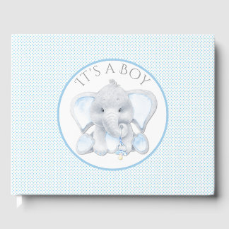 Elephant Baby Shower Guest Book