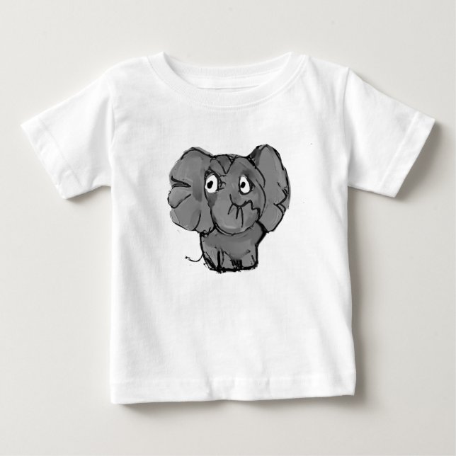 Elephant Baby T-Shirt (Front)