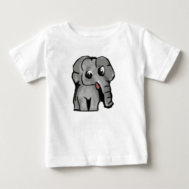 Elephant Baby T-Shirt (Front)