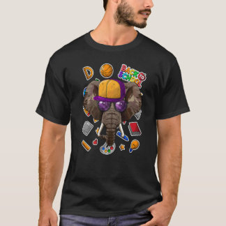 Elephant Back To School First Day Of School Animal T-Shirt