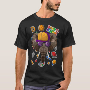 Elephant Back To School First Day Of School Animal T-Shirt
