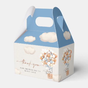 Elephant Balloons Favour Box