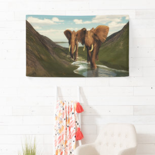 Elephant Banner