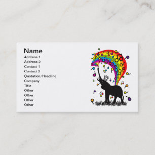 Elephant_Bathing Business Card