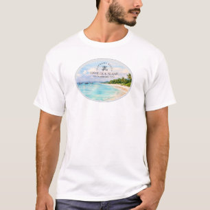 Elephant Beach Watercolor – Andaman Keepsake Gift T-Shirt