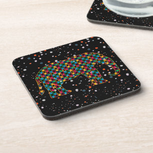 Elephant Beverage Coaster