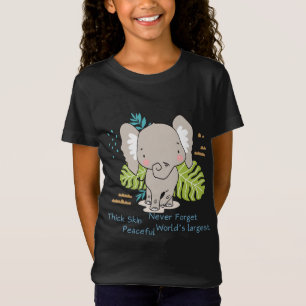 Elephant - Big Animal - Educate T-Shirt