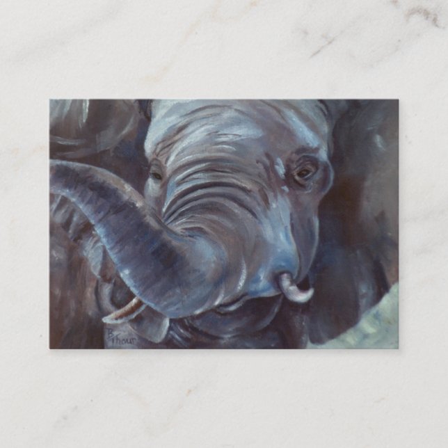 Elephant Big Boy ArtCard Business Card (Front)