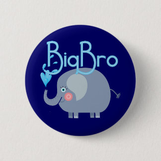 Elephant Big Bro 6 Cm Round Badge