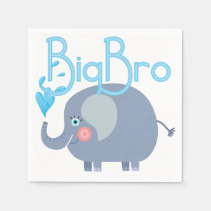 Elephant Big Bro Napkin