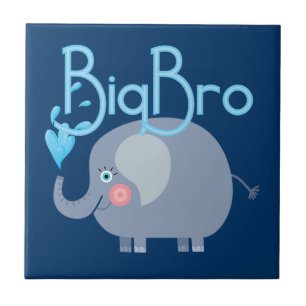 Elephant Big Bro Tile