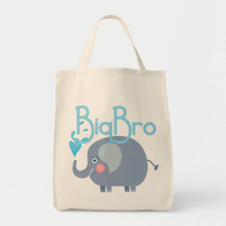 Elephant Big Bro Tote Bag