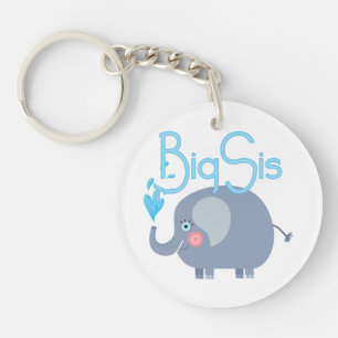 Elephant Big Sis Key Ring