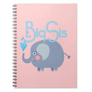 Elephant Big Sis Spiral Notebook