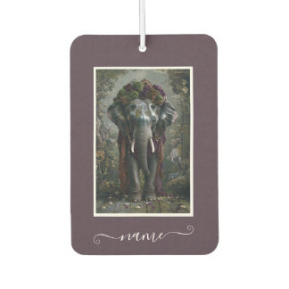 Elephant Blossom Car Air Freshener