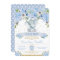Elephant Blue Floral Baby Shower Baby Boy