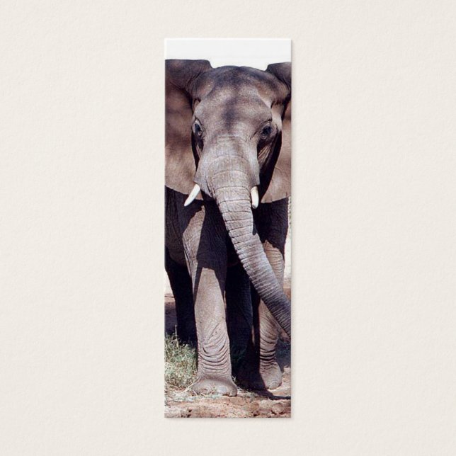 Elephant Bookmark (Front)