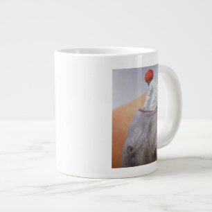 Elephant Boy Large Coffee Mug
