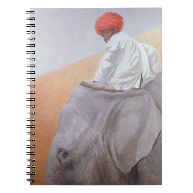 Elephant Boy Spiral Notebook (Front)