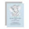 Elephant Boys baby Shower Invitation
