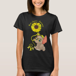 Elephant Brain Aneurysm Awareness Burgundy Ribbon  T-Shirt
