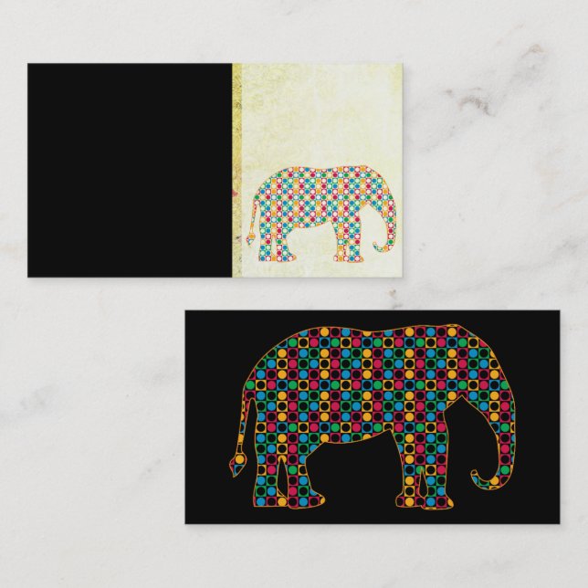 Elephant Business Card (Front/Back)