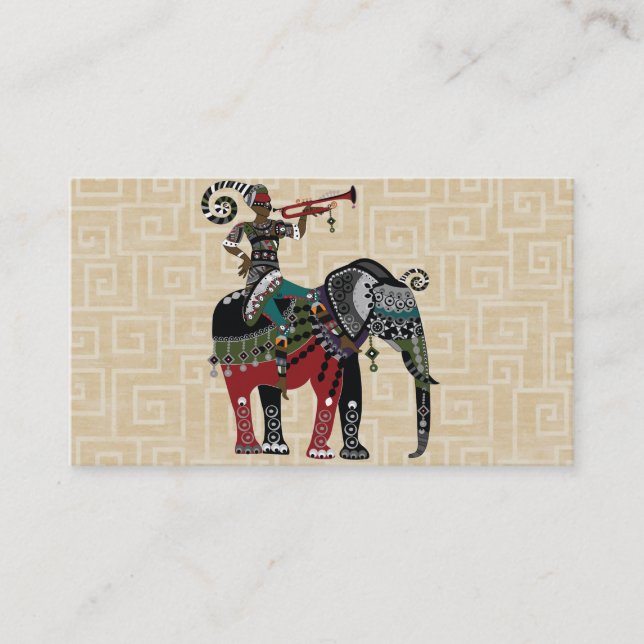 Elephant Business Card (Front)