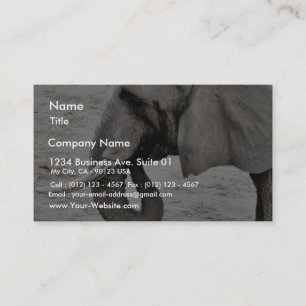Elephant Business Card