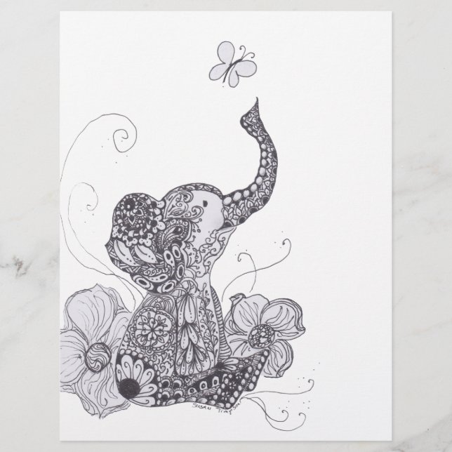 Elephant Butterfly (Front)