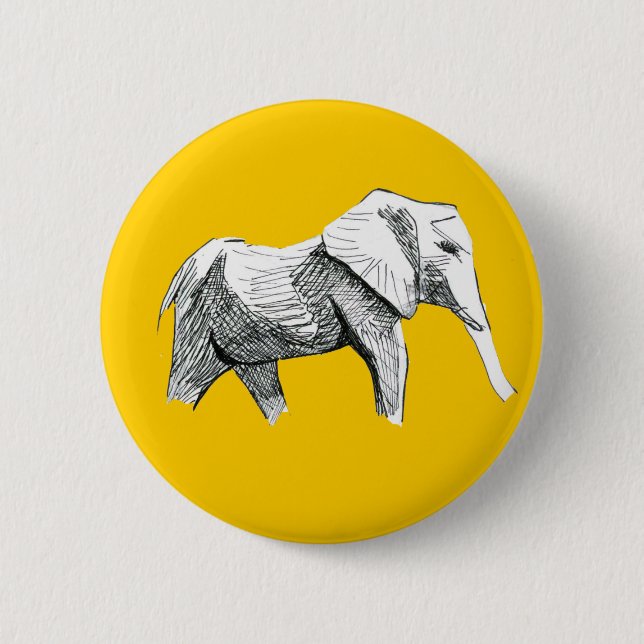 Elephant Button (Front)