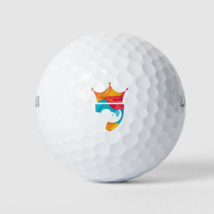 Elephant Cartoon Design Golf Balls