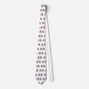 Elephant Christmas Tie