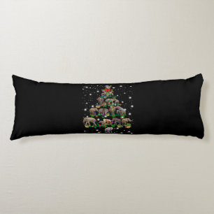 Elephant Christmas Tree Covered By Flashlight Body Cushion
