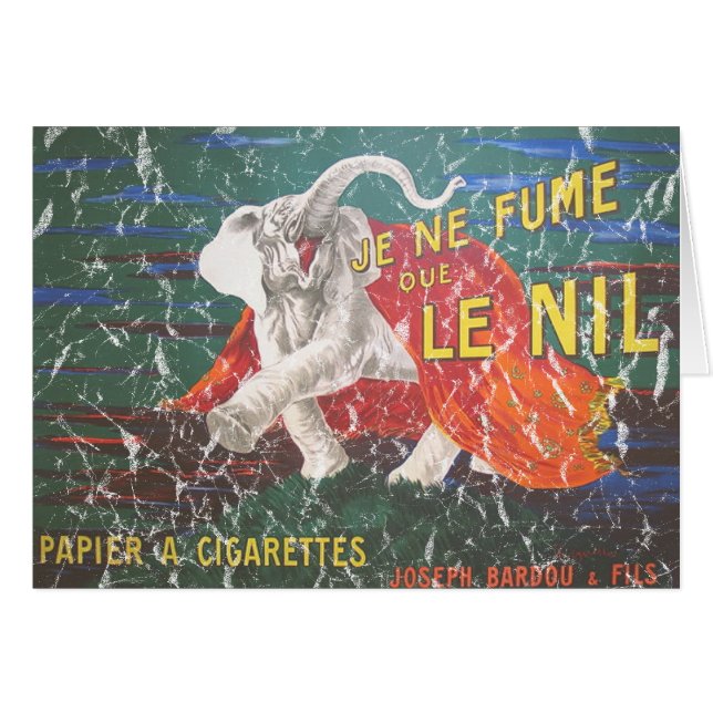 Elephant cigarettes-1900 - distressed (Front Horizontal)