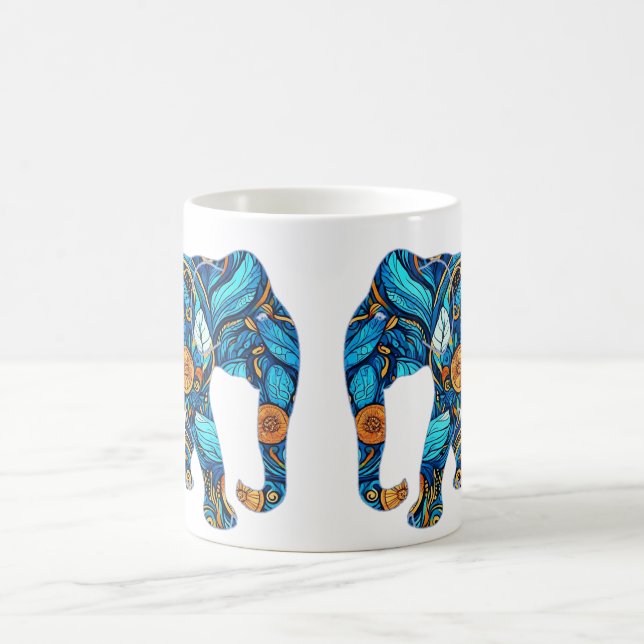 Elephant Coffee Mug (Center)