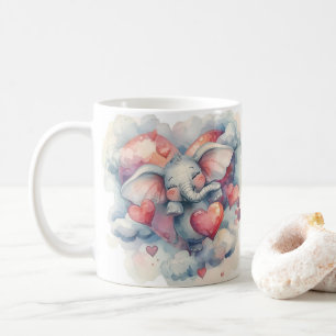 elephant coffee mug
