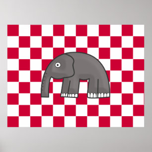 elephant copy poster