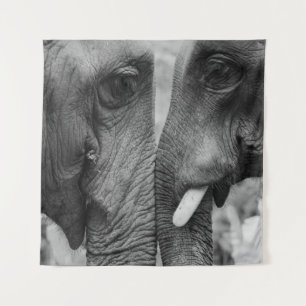 ELEPHANT COUPLE TAPESTRY