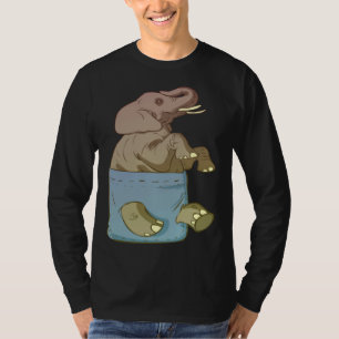 Elephant Cute Animals  for T-Shirt
