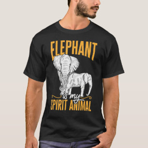 Elephant Cute Elephant Is My Spirit Animal T-Shirt