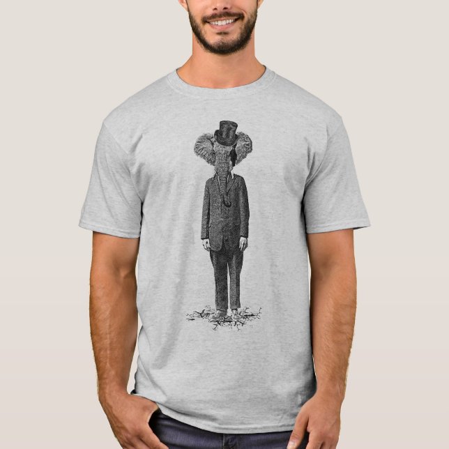 Elephant dandy T-Shirt (Front)