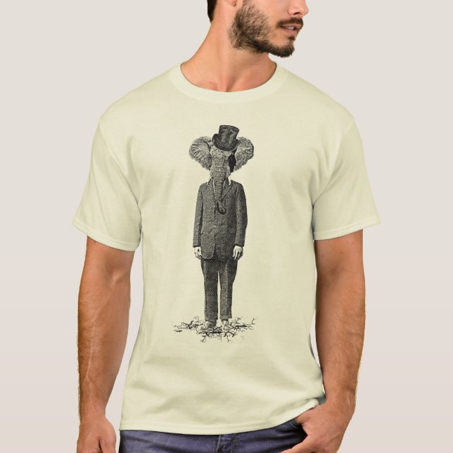 Elephant dandy T-Shirt (Front)