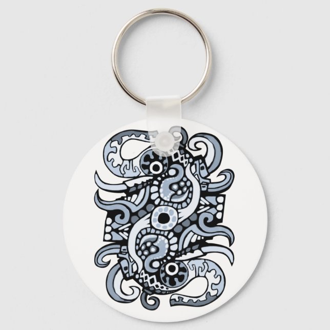 Elephant Design Key Ring (Front)