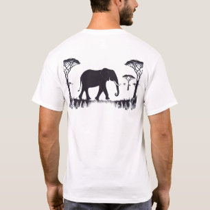 Elephant Design T-Shirt